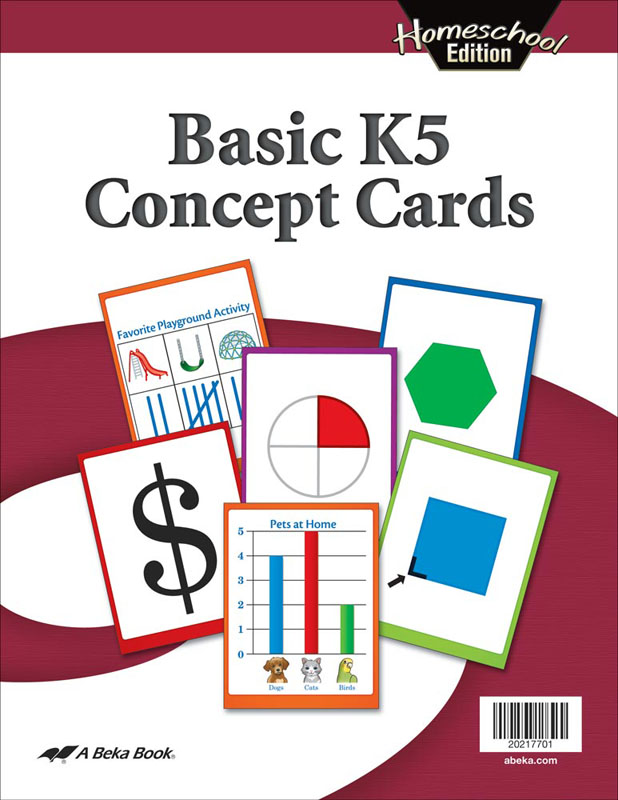 Math K5 Basic Concept Cards