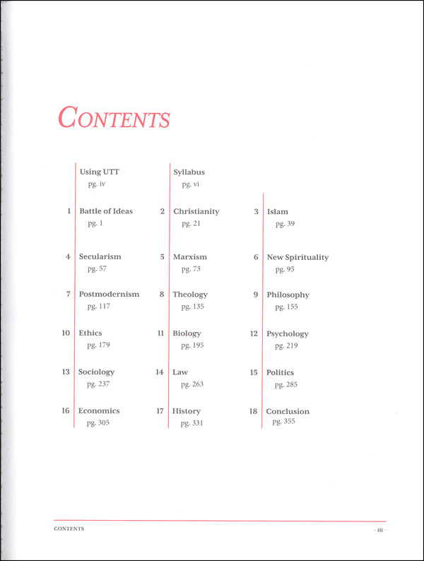 Understanding the Times Student Manual (5th Edition) Summit