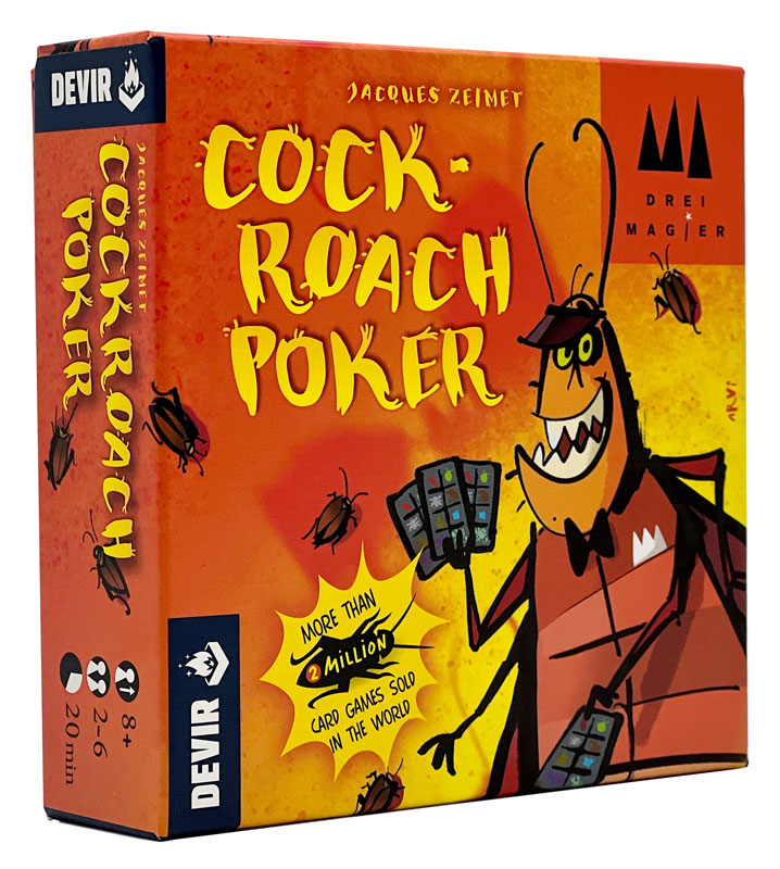 Cockroach Poker Game | Devir Games