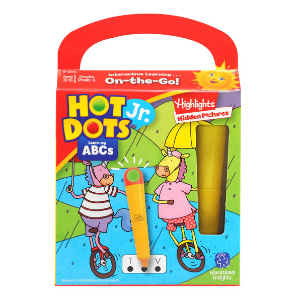 Hot Dots Jr. Highlights On-The-Go! Learn My ABC's Set