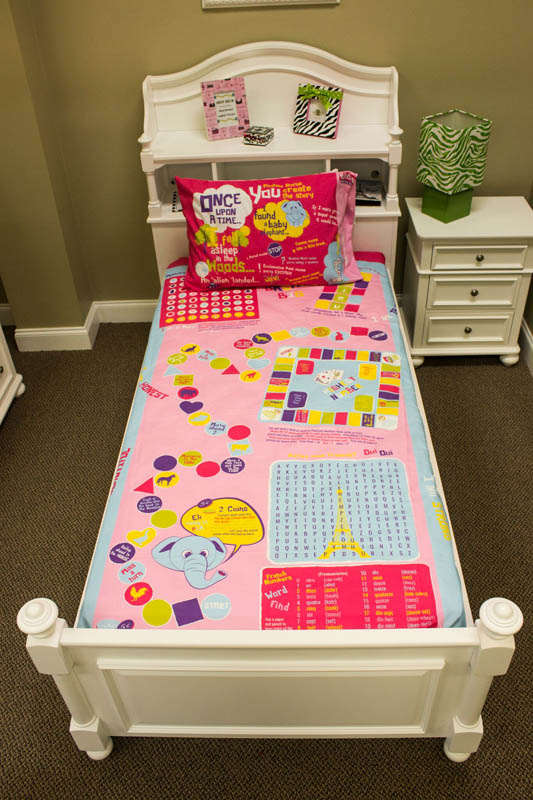 Playtime Bed Sheet Set - Full Pink
