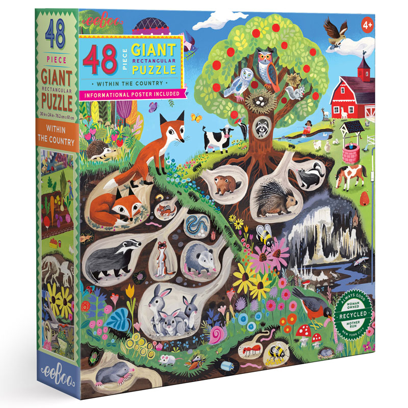 Within the Country 48-Piece Giant Puzzle