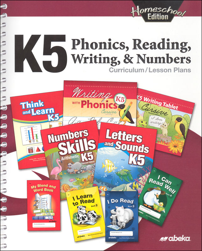 Phonics, Reading, Writing, Numbers K5 Curriculum Lesson Plans