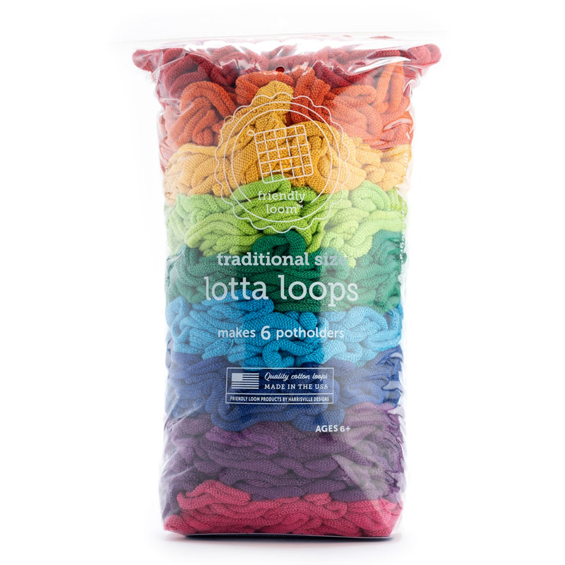 Lotta Loops by Friendly Loom - Rainbow (Traditional Size)