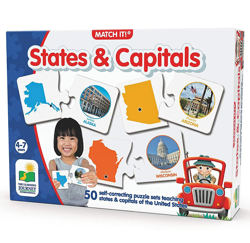 Match It! States & Capitals