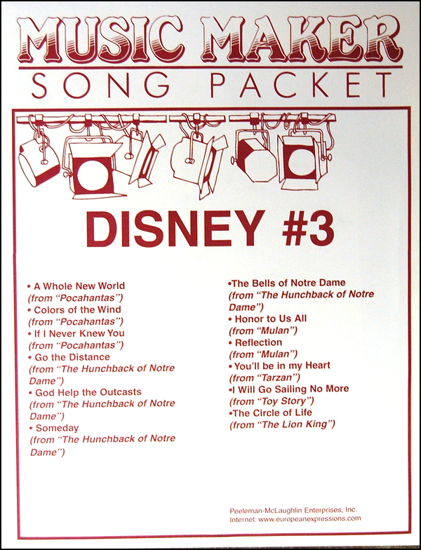 Disney #3 Accessory Music
