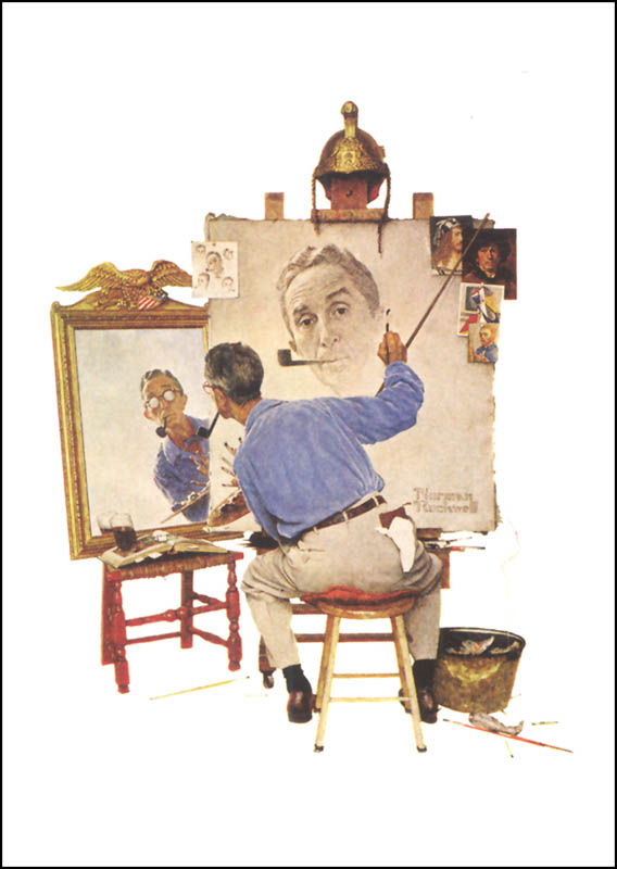 Norman Rockwell Small Format Art Postcard Book | Dover Publications ...