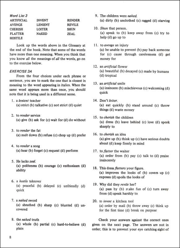 Wordly Wise 3000 3rd Edition Test Book 2 Educators Publishing Service ...