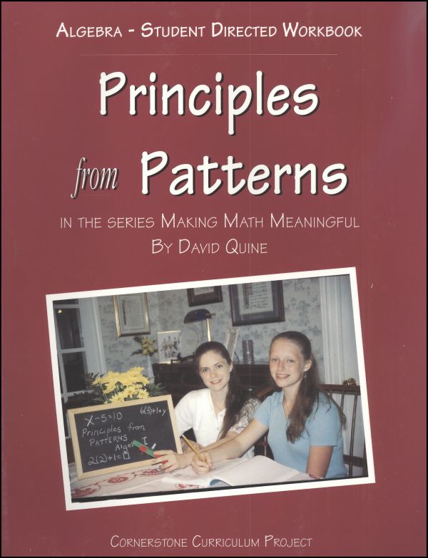 Principles From Patterns - Algebra
