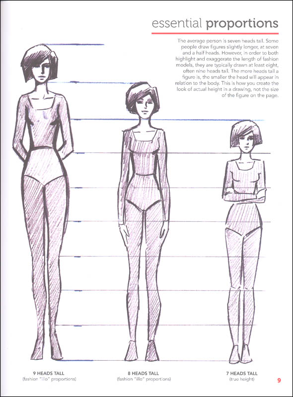 Fashion Design Studio Learn to Draw Figures, Fashion