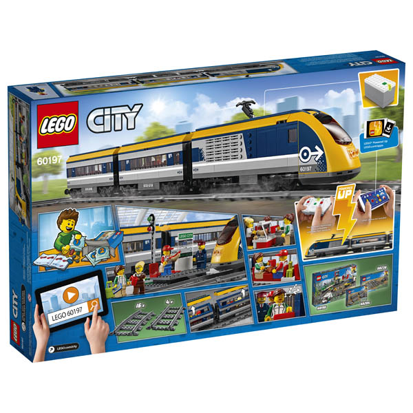 Sanders øre Igangværende LEGO City Passenger Train (60197) | LEGO 
