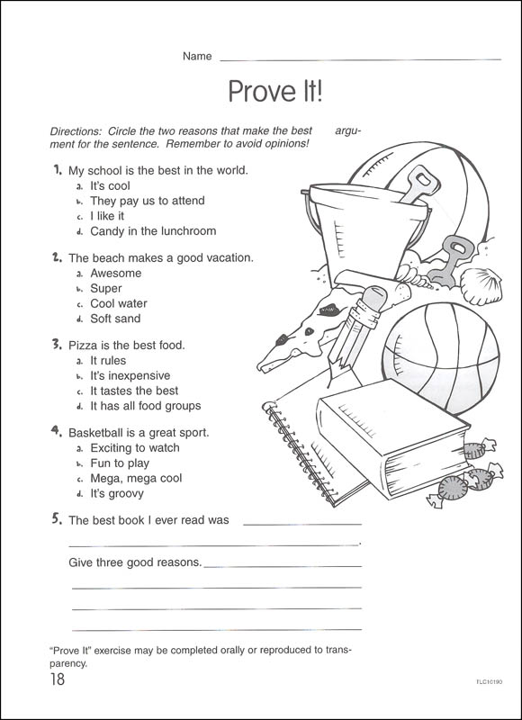 Four square writing method grades 7 9 teaching learning company 9781573101905