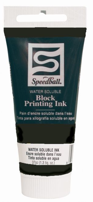 Block Printing Ink - 37cc (1.3 oz.) - Black