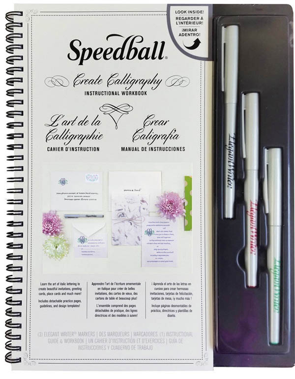 Create Calligraphy Instructional Workbook Kit