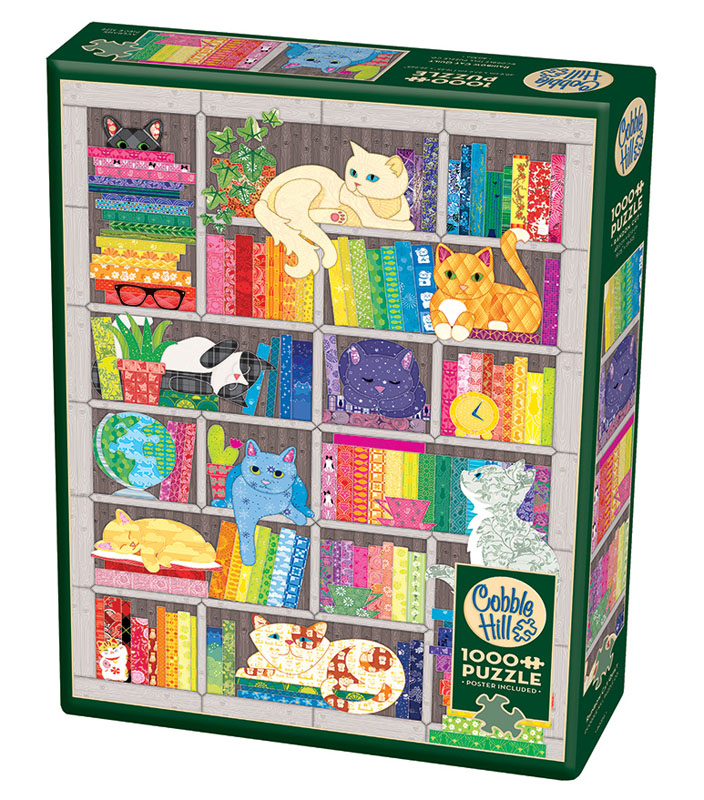 Rainbow Cat Quilt Puzzle (1000 piece)