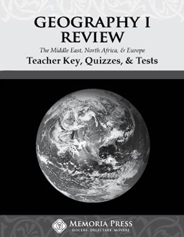 Geography 1 Review - Key, Quizzes & Tests (Middle East, North Africa, & Europe)