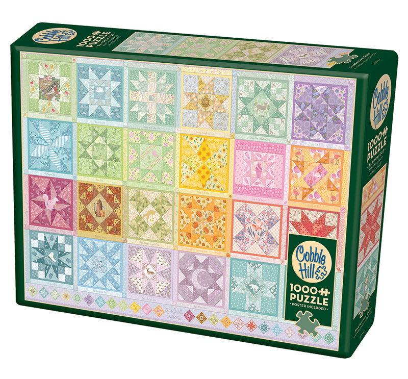 Star Quilt Seasons Puzzle (1000 piece)