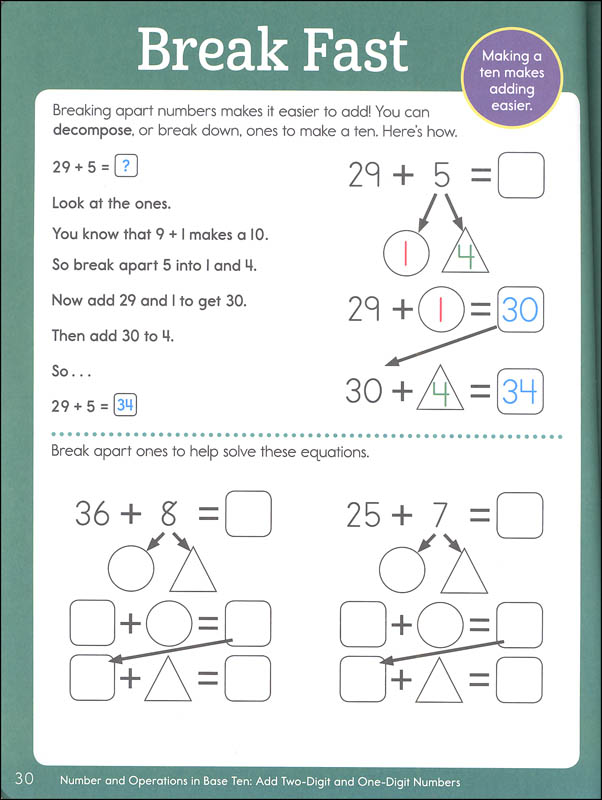 Second Grade Addition Learning Fun Workbook | Highlights Learning