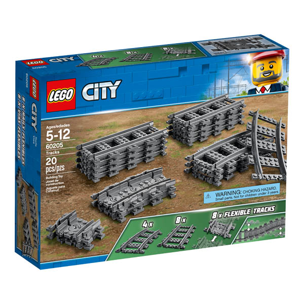 LEGO City Train Tracks and Curves 