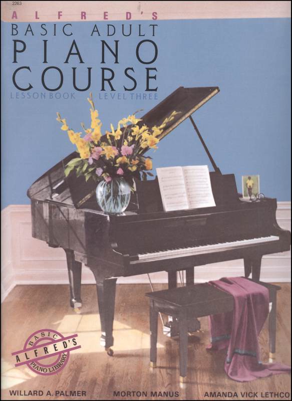 Alfred's Adult Piano Course Level 3 Lesson Book