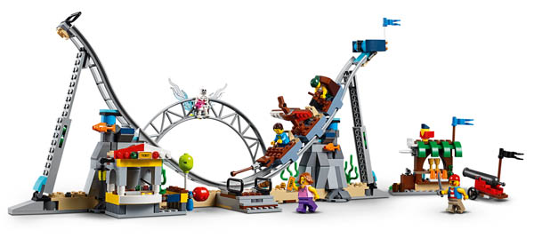 lego pirate roller coaster 31084