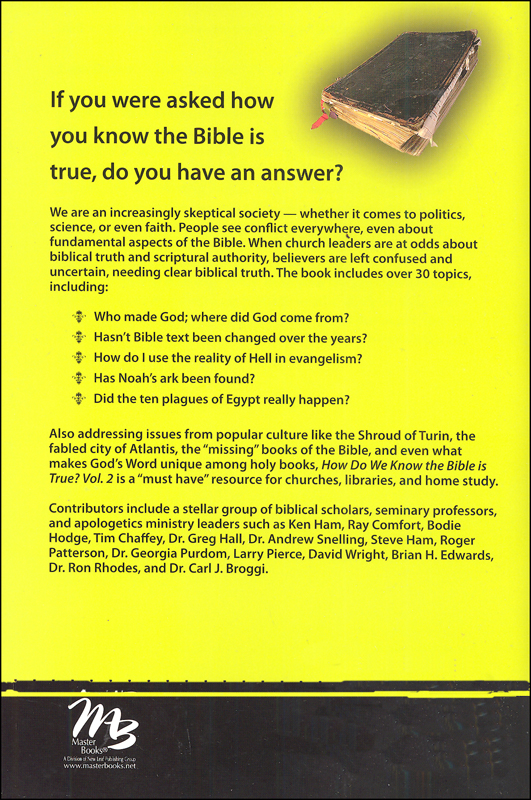 how-do-we-know-the-bible-is-true-volume-2-master-book-publishers