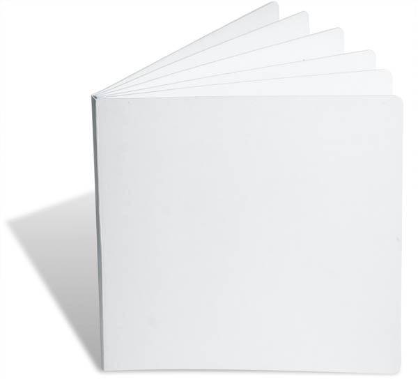 Chunky Bare Book - 6 Board Pages (8" x 8")