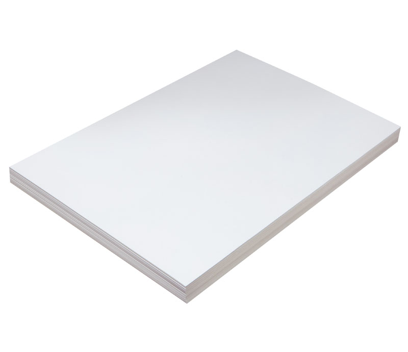 Tag Stock 125# - 12" x 18" (100 Sheets, White)