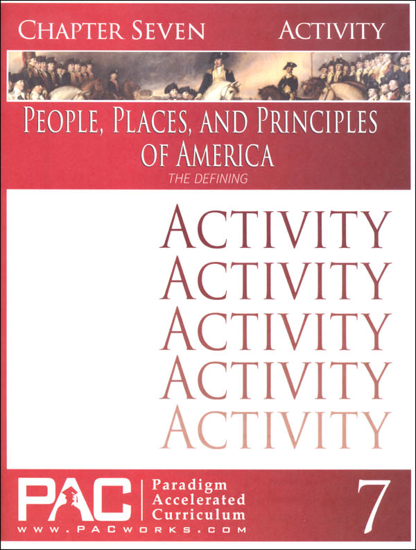 People Places & Principles of America Chapter 7 Activities (Year 2)