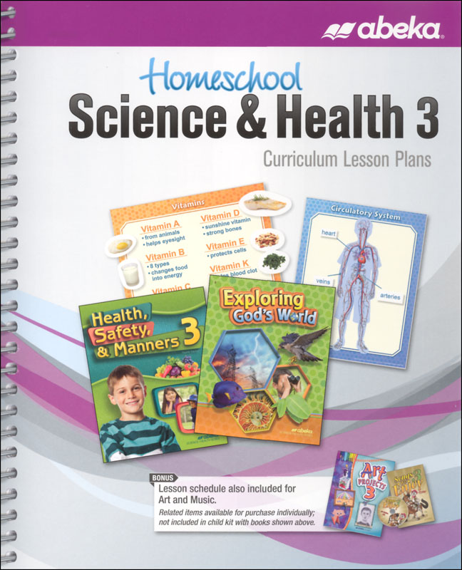 Science & Health 3 Homeschool Curriculum Lesson Plans
