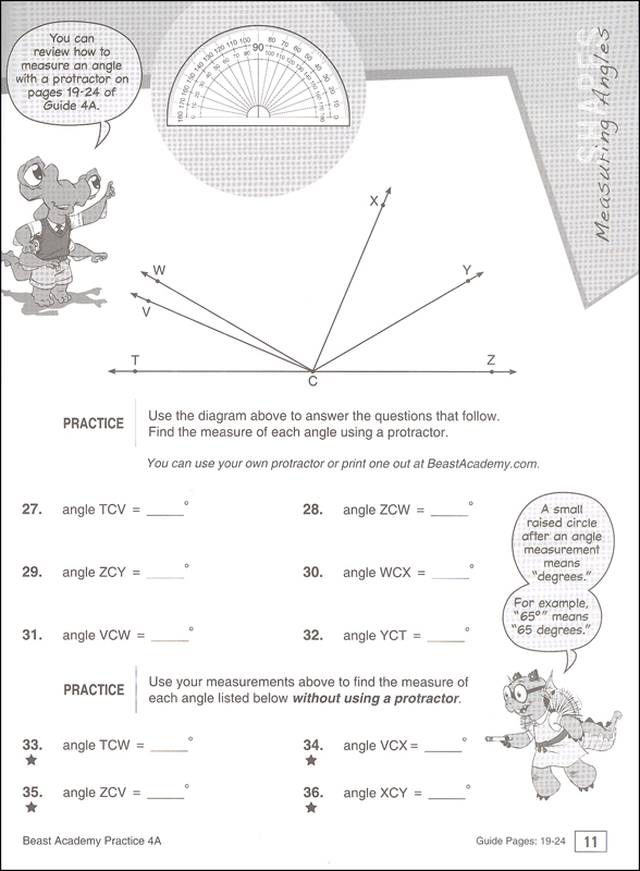 Beast Academy 4A Math Practice Art of Problem Solving 9781934124512