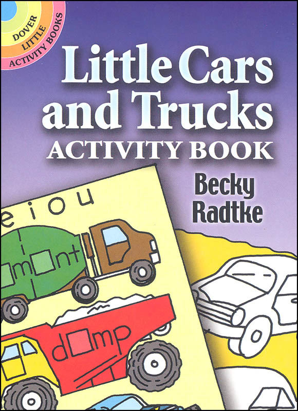 Little Cars and Trucks Activity Book