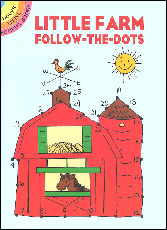 Little Farm Follow-the-Dots Little Activity Book