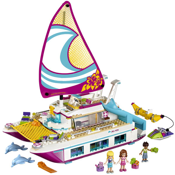 lego friends catamaran handleiding