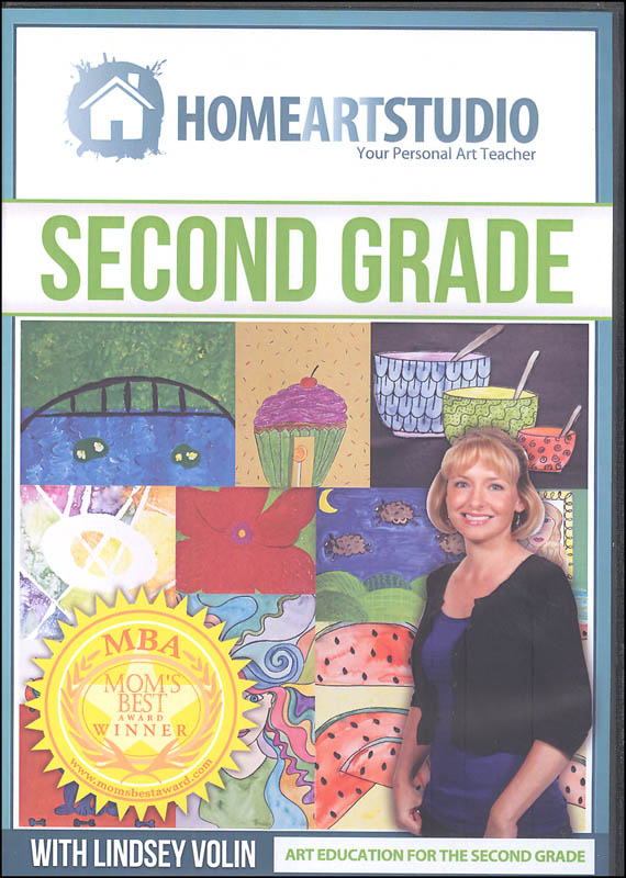 Home School Art Studio Program DVD - Second Grade