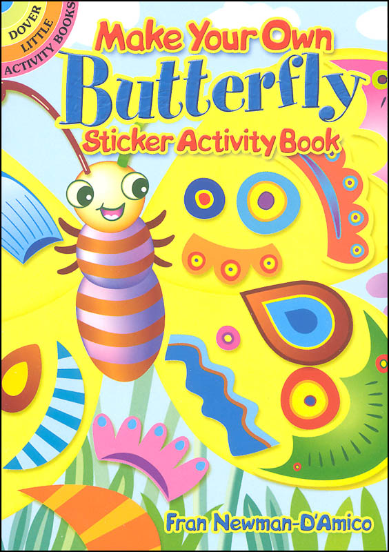 Make Your Own Butterfly Sticker Activity Book | Dover Publications ...