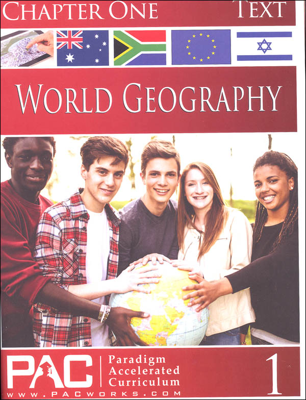 World Geography Chapter 1 Text Paradigm Accelerated Curriculum 5201