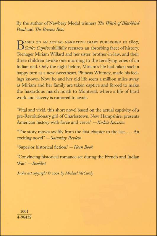 Calico Captive Clarion 9780618150762