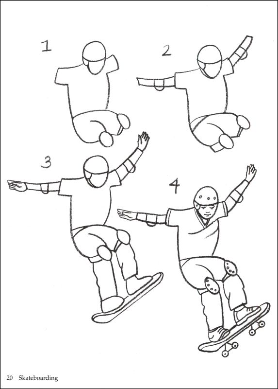 How to Draw Sports Dover Publications 9780486473055