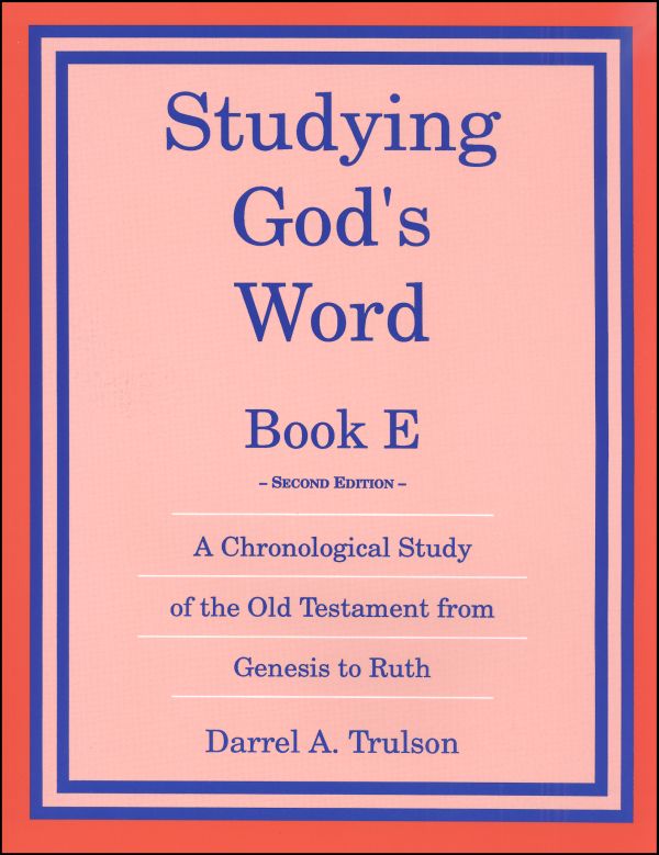 Studying God's Word Book E 2nd Edition