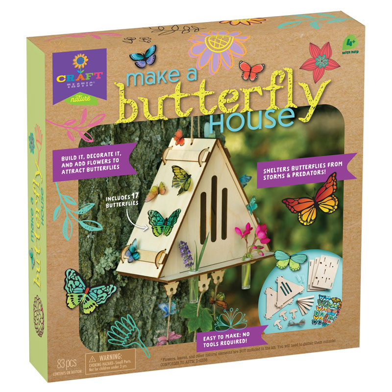 Craft-tastic Make a Butterfly House