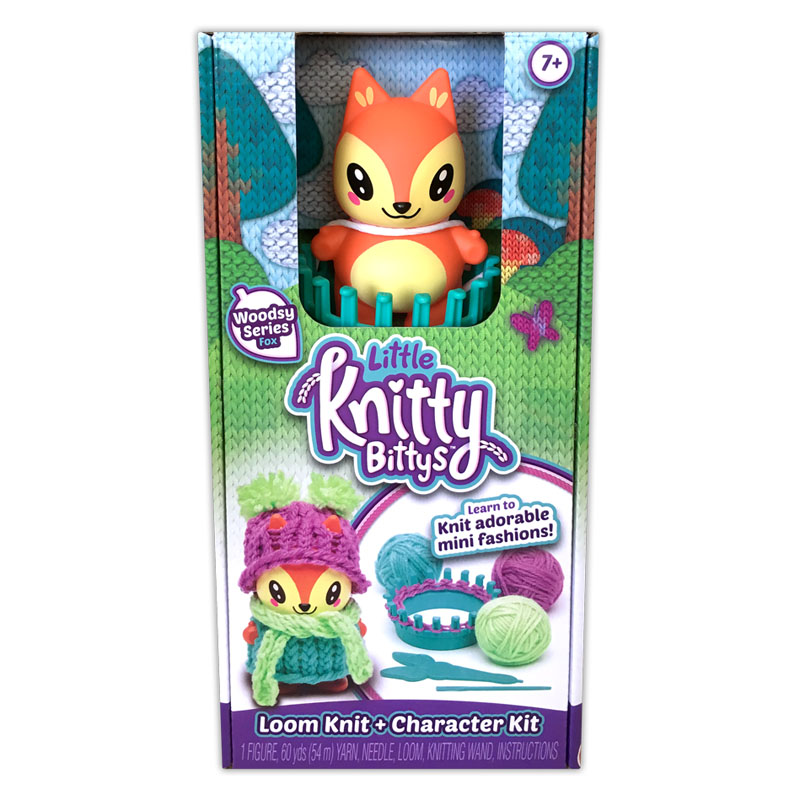 Little Knitty Bittys - Fox