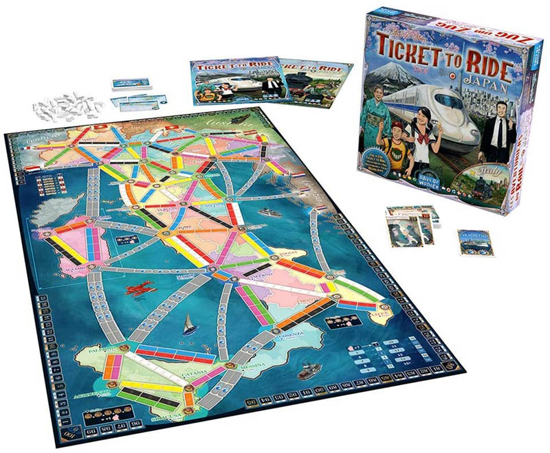 Ticket to Ride: Japan and Italy Map Collection/Expansion (Volume 7)  Days of Wonder