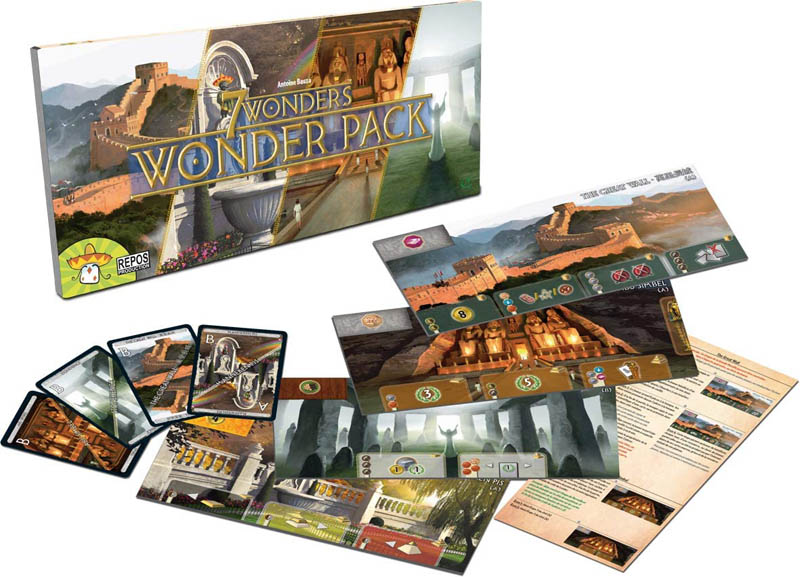 7 Wonders Wonder Pack Expansion | Repos Production