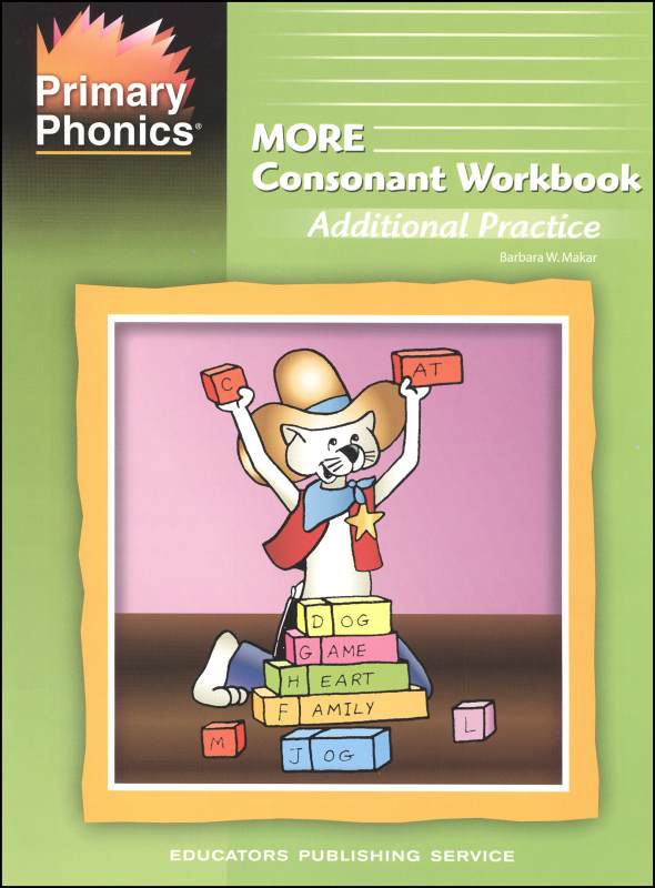 Primary Phonics MORE Consonant Workbook