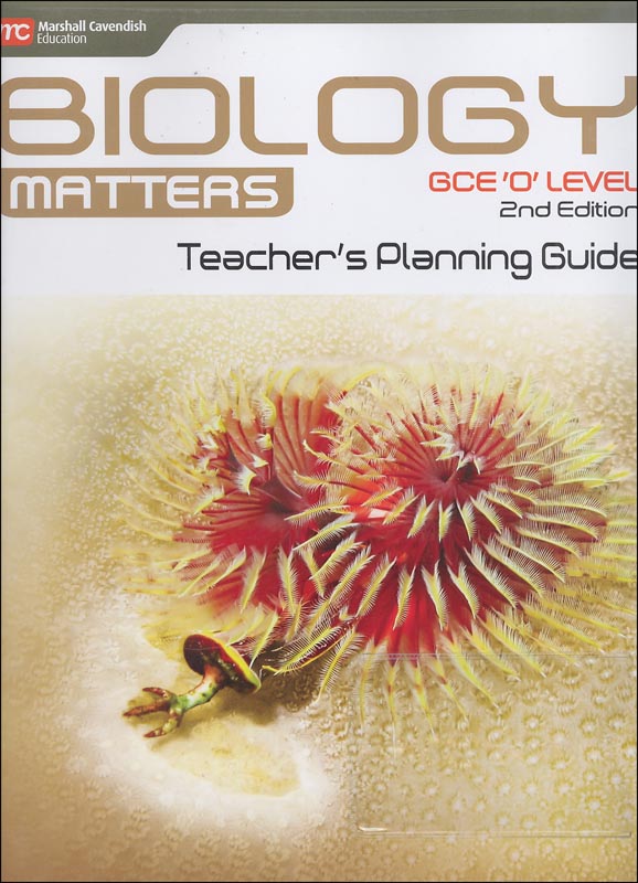 Biology Matters Teachers Planning Guide