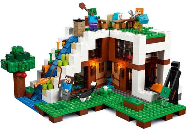 LEGO Minecraft Waterfall Base (21134) | LEGO