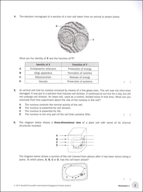 Biology Matters Workbook Teacher's Edition | Marshall Cavendish ...