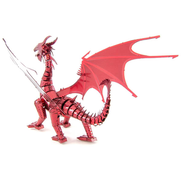 Red Dragon Kit Metal Earth 3d Model Fascinations Toys And Ts