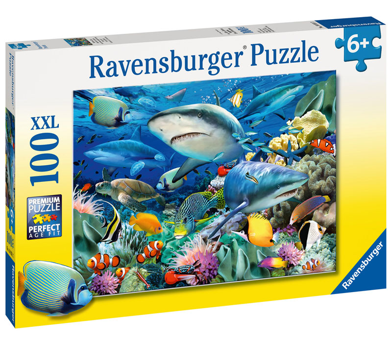 Shark Reef Puzzle (100 piece) | Ravensburger